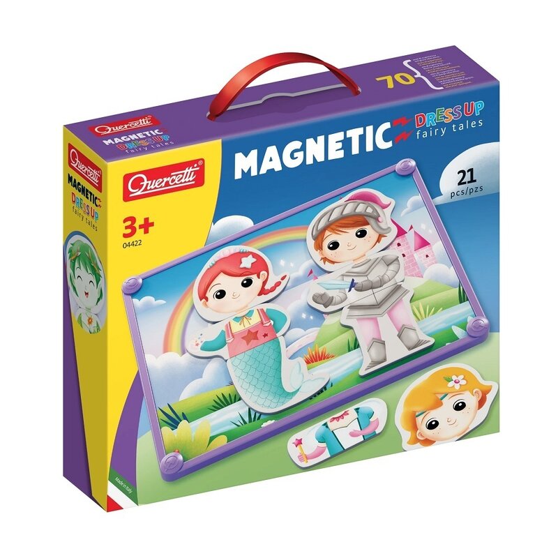 Quercetti - magnetic dress up basm