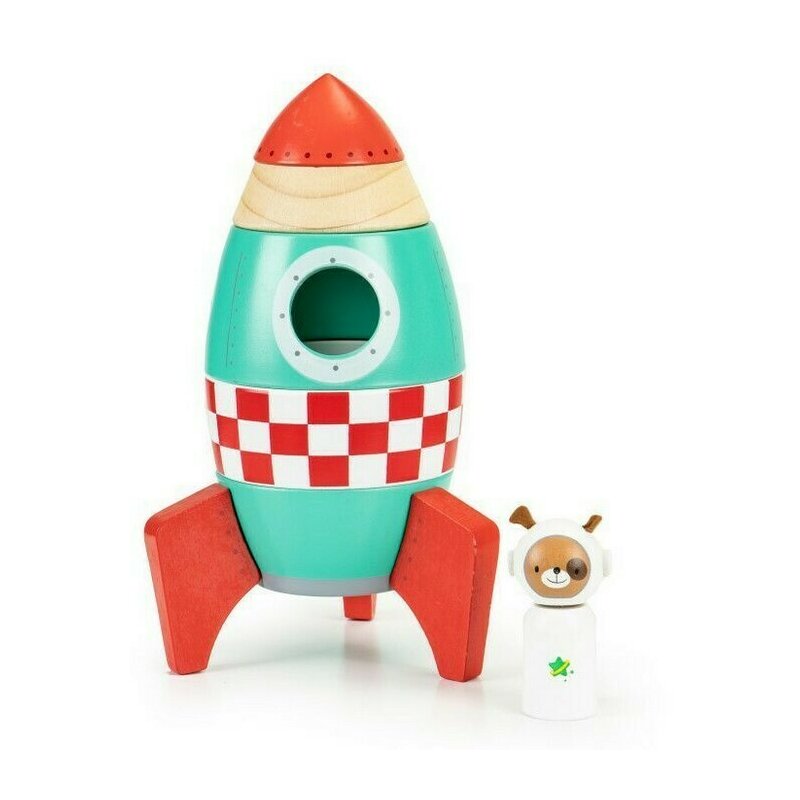 Ecotoys - set de constructie racheta