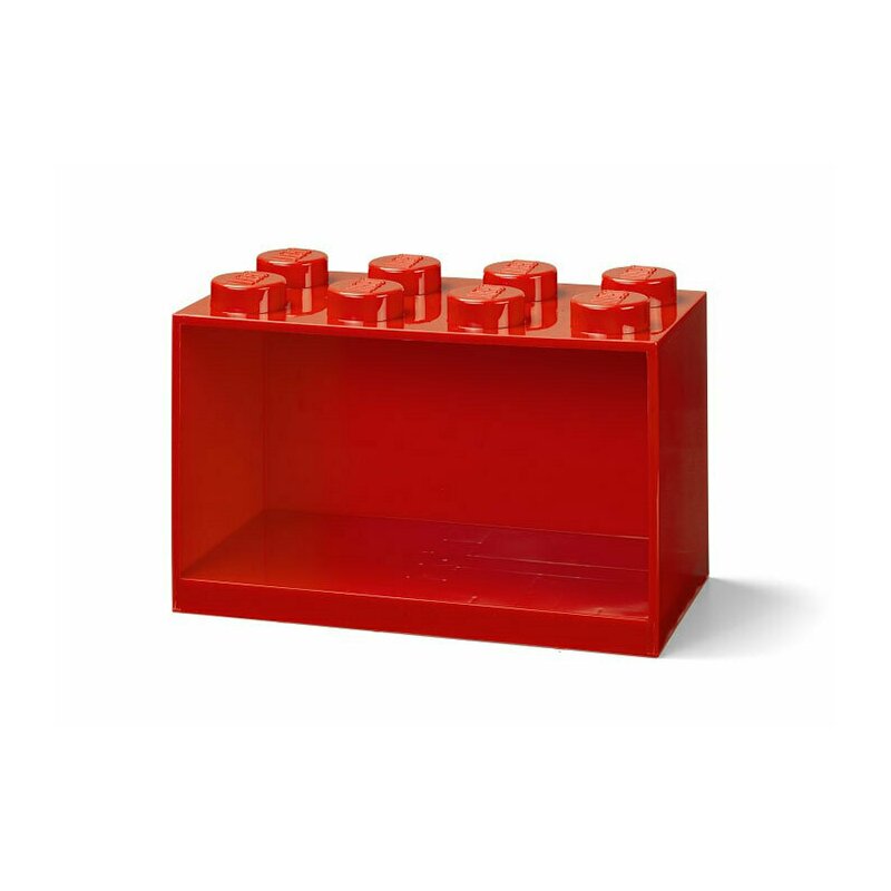 Lego - raft caramida 2x4 - rosu