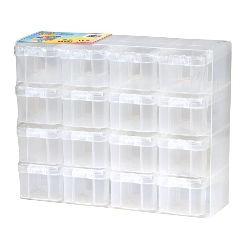 Hama - raft cu 16 sertare pentru margele