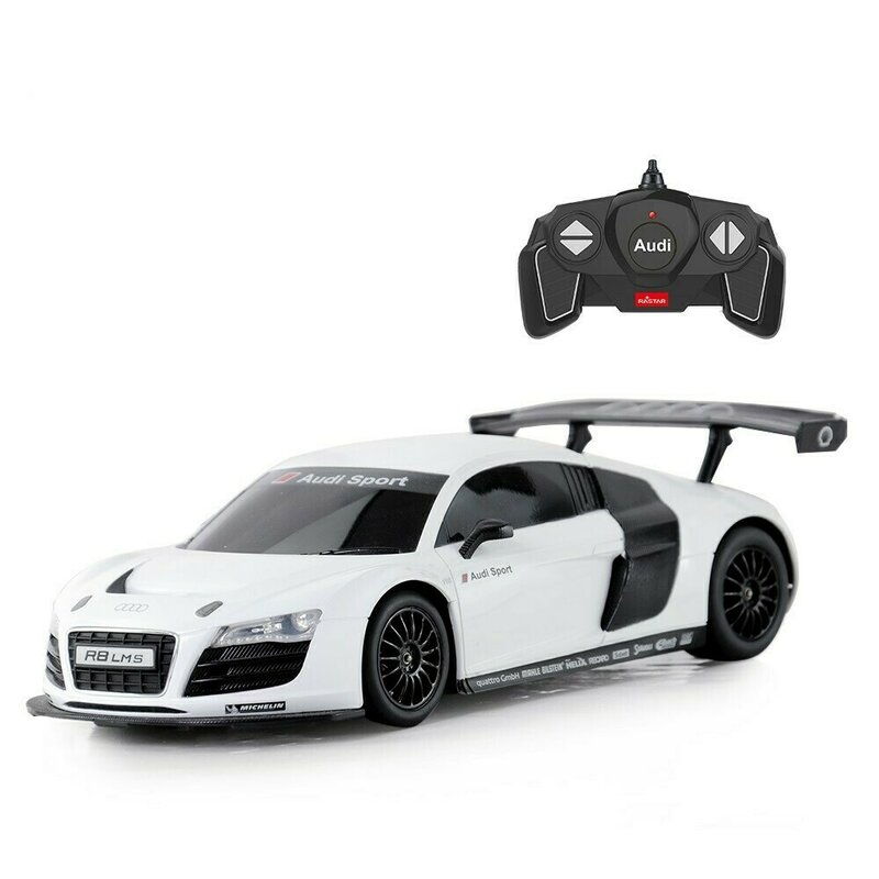Rastar - masina cu telecomanda audi r8 scara 1 la 18