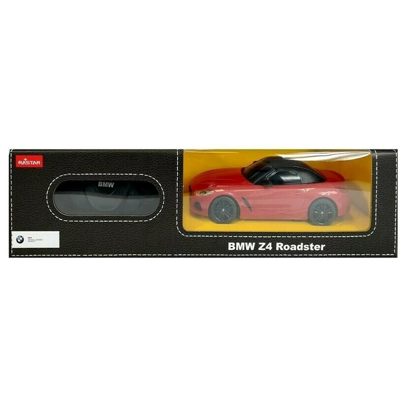 Rastar - masina cu telecomanda bmw z4 roadster rosu scara 1 la 18