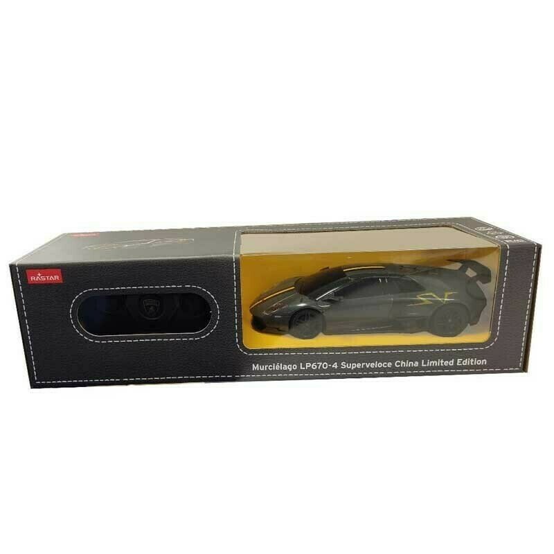 Rastar - masina cu telecomanda lamborghini murcielago lp670-4 superveloce china limited edition cu scara 1 la 24