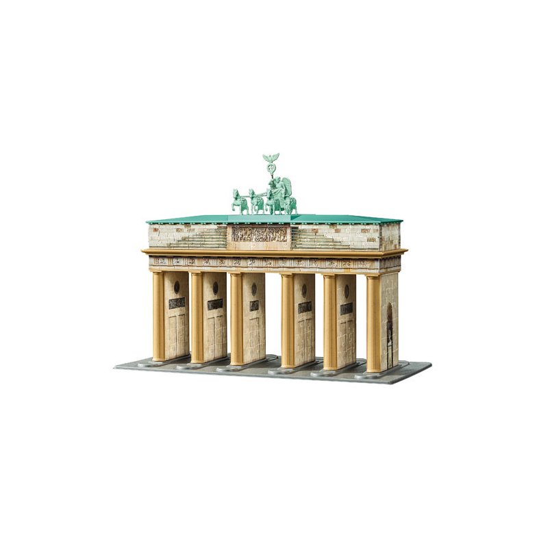 Ravensburger - puzzle 3d poarta brandenburg, 324 piese