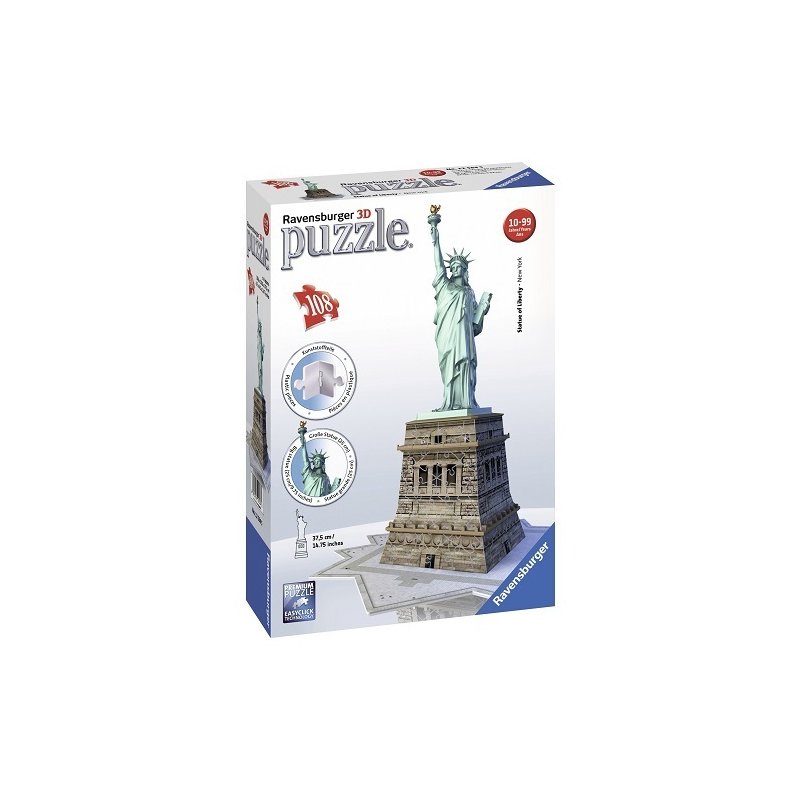 Puzzle 3D Statuia Libertatii 108 Piese