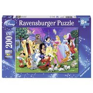 Ravensburger - Puzzle Disney personajele preferate, 200 piese