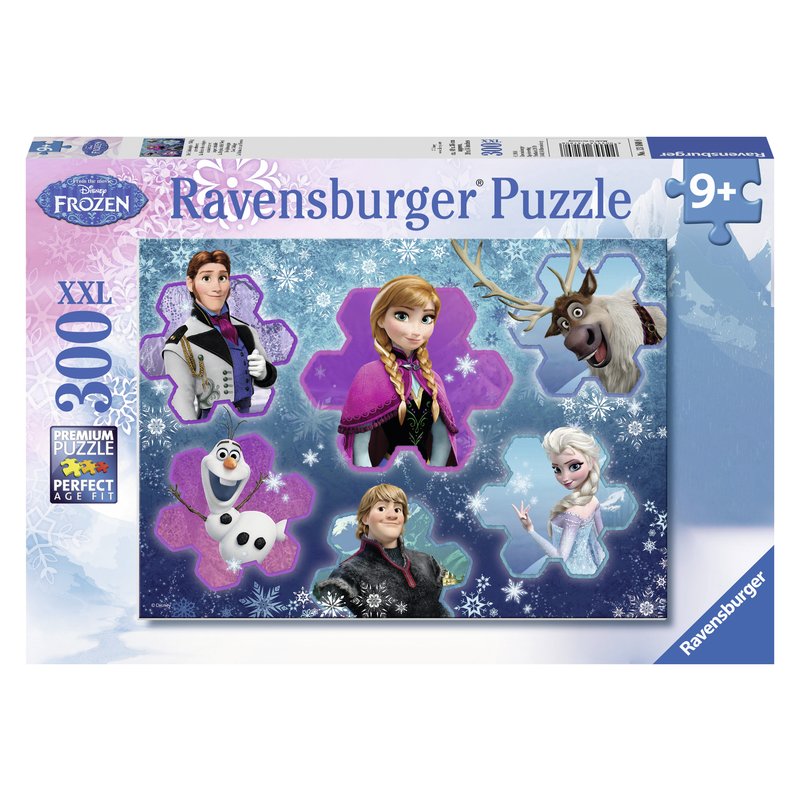 Ravensburger - Puzzle Frozen Regina ghetii, 300 piese