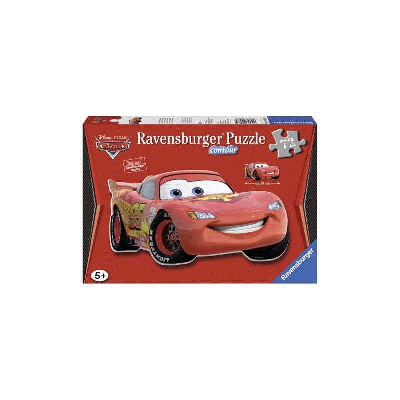 Ravensburger - Puzzle Fulgerul McQueen, 72 piese