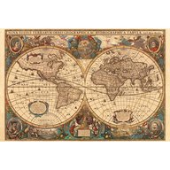 Ravensburger - Puzzle harta antica a lumii, 5000 piese