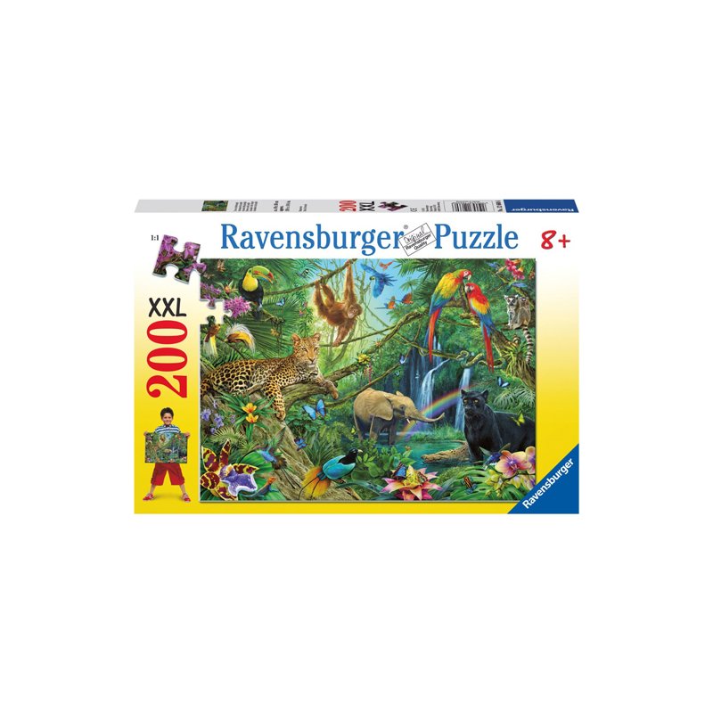 Ravensburger - puzzle jungla, 200 piese