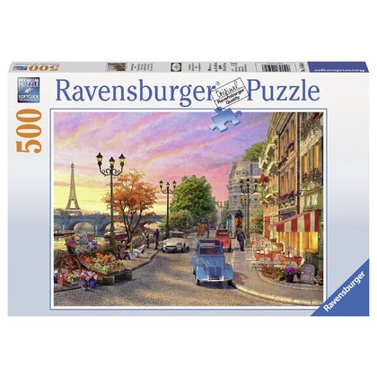 Ravensburger - Puzzle O seara in Paris, 500 piese