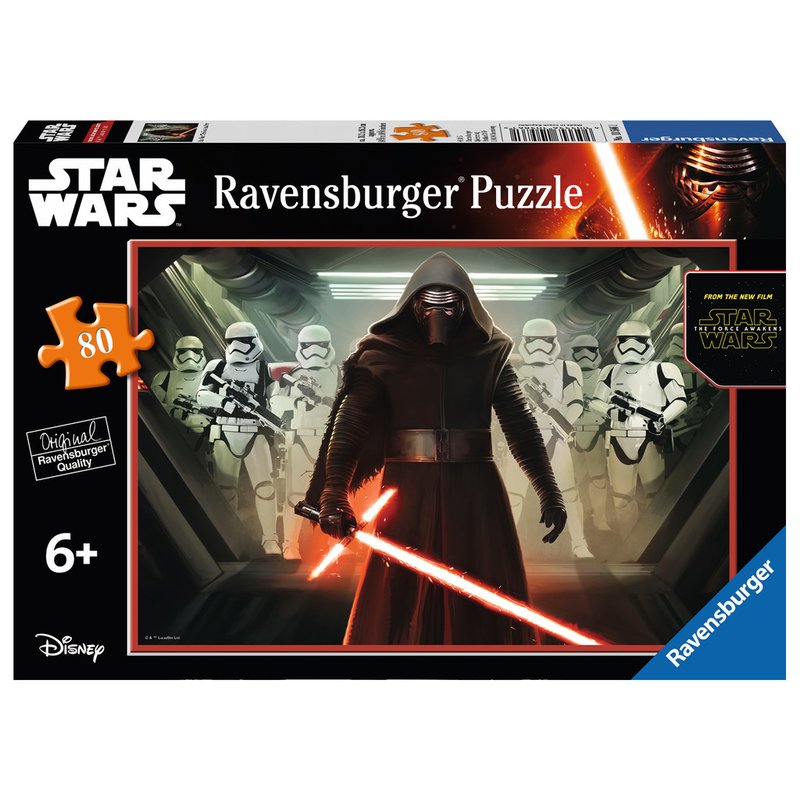 Ravensburger - Puzzle Razboiul clonelor, Ep. VII, 80 piese