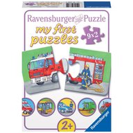 Ravensburger - Puzzle Vehicule motorizate, 9x2 piese