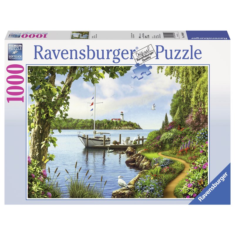 Ravensburger - Puzzle Zilele barcilor 1000 piese