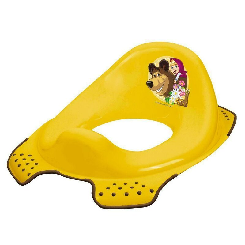 Lorelli - reductor anatomic pentru toaleta disney, yellow mashenka & mishka
