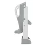 Reductor pentru toaleta, Bebe Stars, Pliabil, Cu scarita si manere, Reglabil, Cu suprafata moale si confortabila, 3 ani+, Frog/Grey - 4