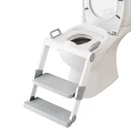 Reductor pliabil, Primabobo, Cu scarita si colac moale, Reglabil pe inaltime- 38-45 cm, Sustine 35 kg, Alb