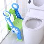 Little Mom - Reductor toaleta cu scara Stair Potty Green - 10