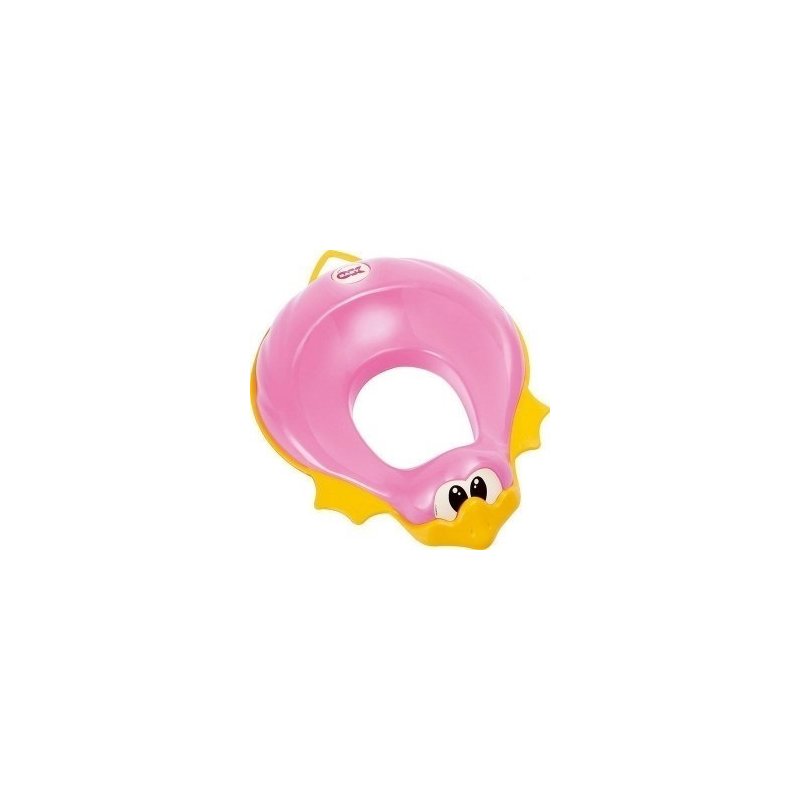 Ok baby - reductor toaleta ducka, roz inchis