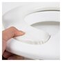 Reductor toaleta, FreeON, Cu perna confortabila si detasabila, Cu manere, 37x9,3x65,5 cm, White - 4