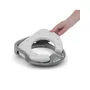 Reductor toaleta, Jane, Cu perna confortabila si detasabila, Dim Grey - 2