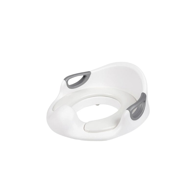 Reductor toaleta, Primabobo, Cu perna confortabila si detasabila, Cu manere, 36x 12x 34 cm, White