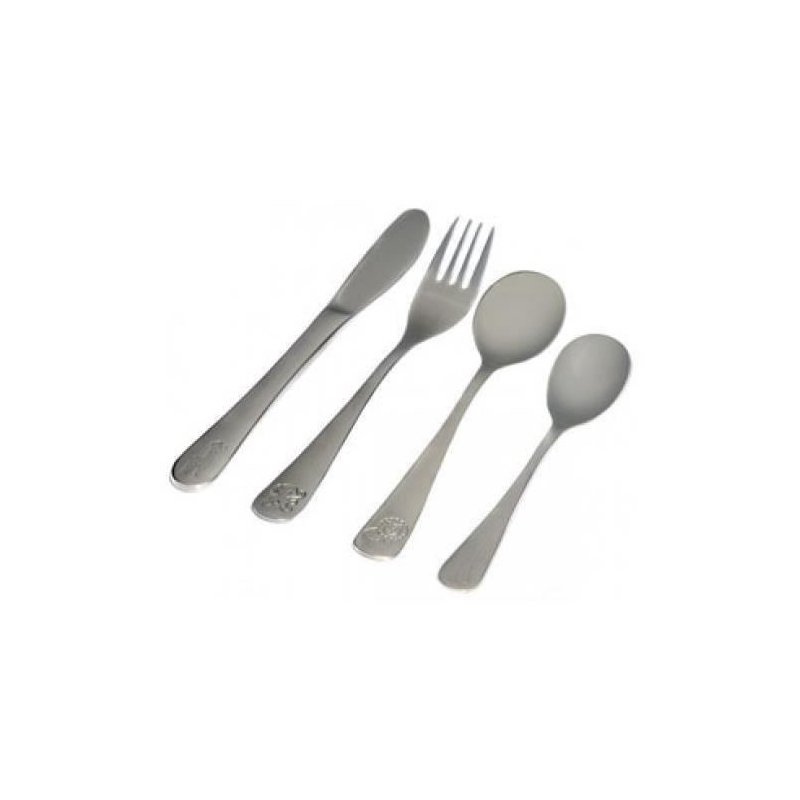 Reer - set 4 tacamuri de inox pentru copii