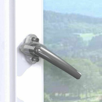 Reer - Siguranta pentru usi de balcon si ferestre, Alb