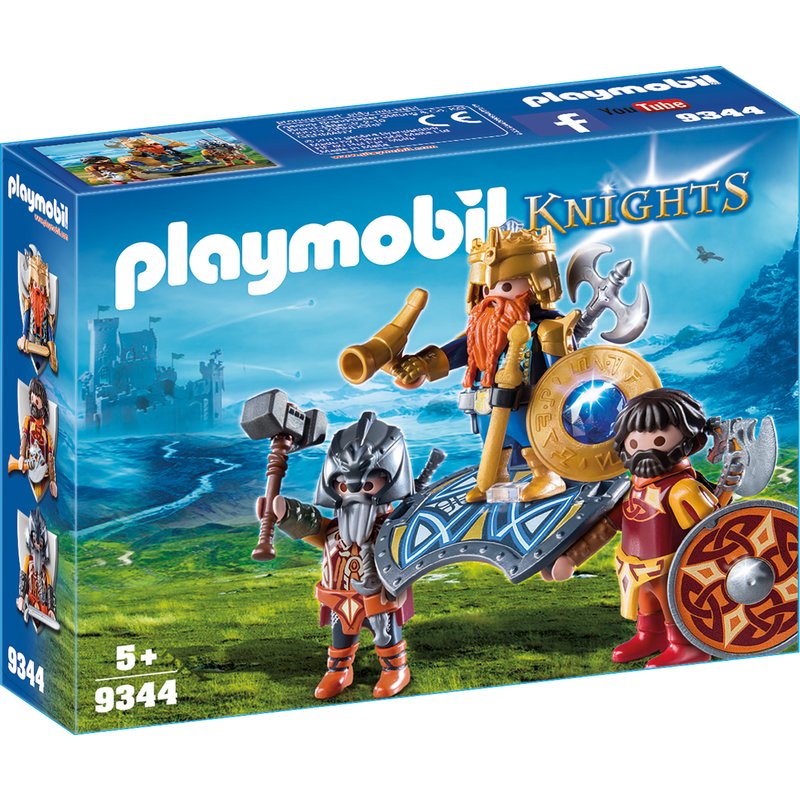 Playmobil - regele pitic cu gardieni