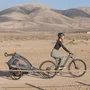 Carucior si remorca de bicicleta, Lionelo, Cama, Multifunctional, Pentru 1 sau 2 copii, Cu sistem de absorbtie a socurilor SIQ, Geamuri cu protectie solara, Negru - 29