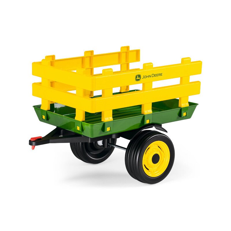 Peg Perego - Remorca John Deere, Galben/Verde