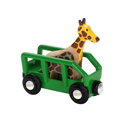 BRIO - Accesoriu Remorca , Cu girafa