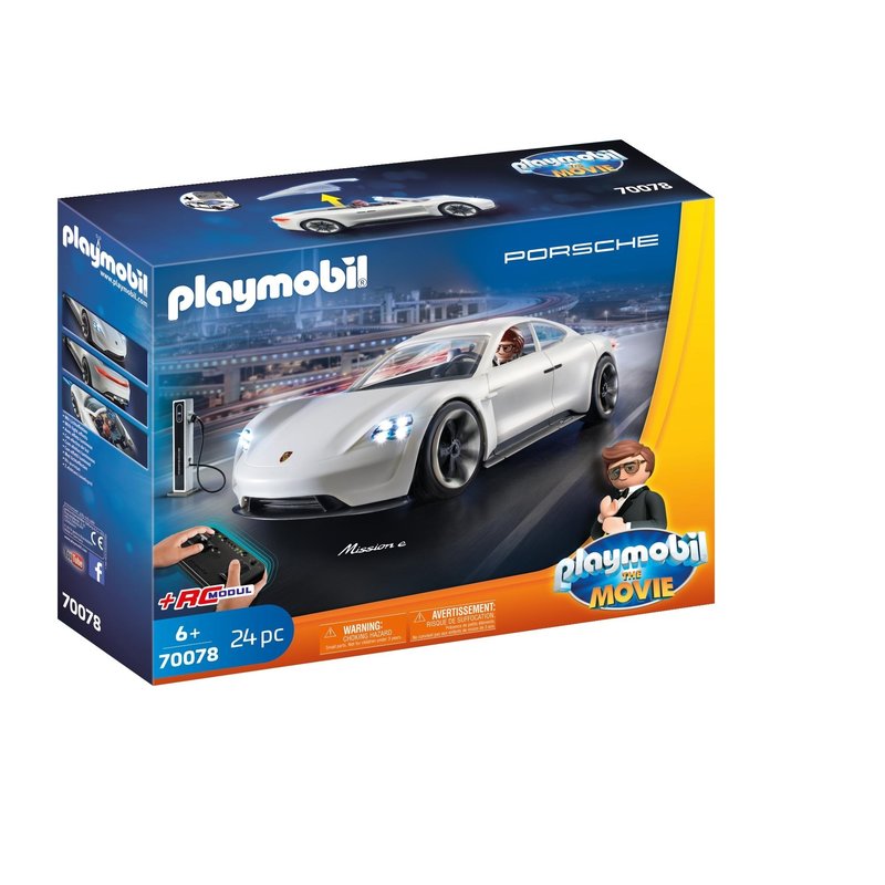 Playmobil - Rex Dasher cu Porsche Mission E.
