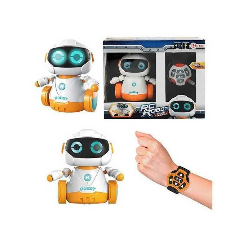 Toi-toys - robot interactiv cu telecomanda rolly tt30654a