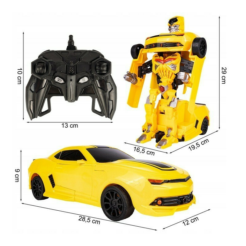 Robot malplay transformabil in masina controlat prin usb