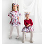 NICOL - Rochita cu maneca lunga bumbac 100% (180167) Colectia Kate 2021 Marimea 92 - 3