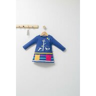 Tongs baby - Rochita pentru fetite Colorful autum,  (Culoare: Albastru, Marime: 9-12 luni)