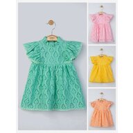 Tongs baby - Rochita pentru fetite Sofia,  (Culoare: Galben, Marime: 9-12 luni)