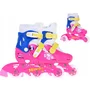 Role evolutive, Stamp, Disney, De la incepator la avansat, Cu 3 roti, Ajustabile, Inchidere prin velcro, Cu frana, Marime 27-30, Minnie Mouse - 8