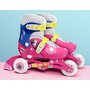 Role evolutive, Stamp, Disney, De la incepator la avansat, Cu 3 roti, Ajustabile, Inchidere prin velcro, Cu frana, Marime 27-30, Minnie Mouse - 2