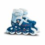 Role, Stamp, Frozen, Cu 4 roti, Ajustabile, Inchidere prin velcro, Cu frana, Marime 30-33, Albastru - 3
