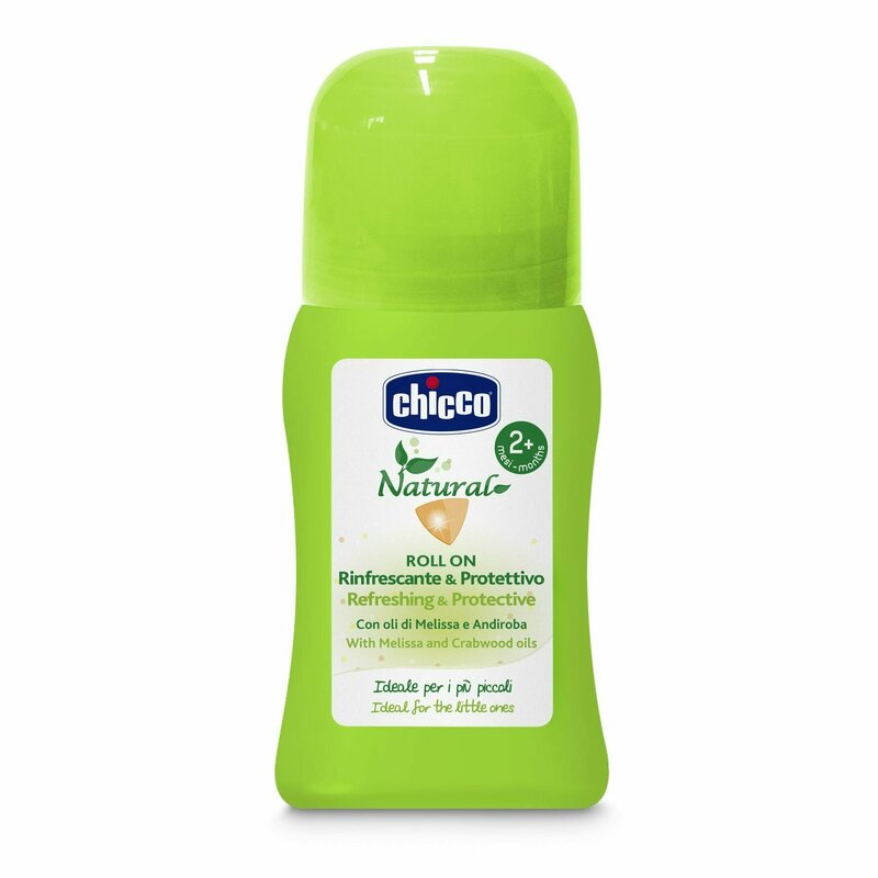 Chicco - roll-on revigorant si protector , ulei de melissa si andiroba, 60ml, 2luni+