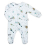 Nicol - Romper cu maneca lunga de bumbac 100% (182031)  Star Marimea 74 - 2
