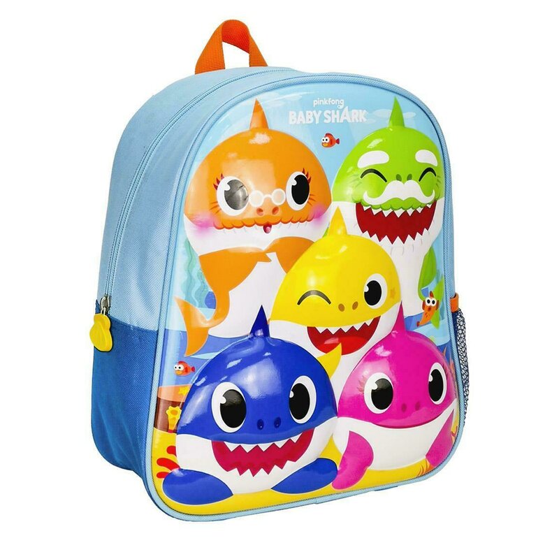 Cerda - rucsac copii premium 3d, 26x31x10 cm baby shark