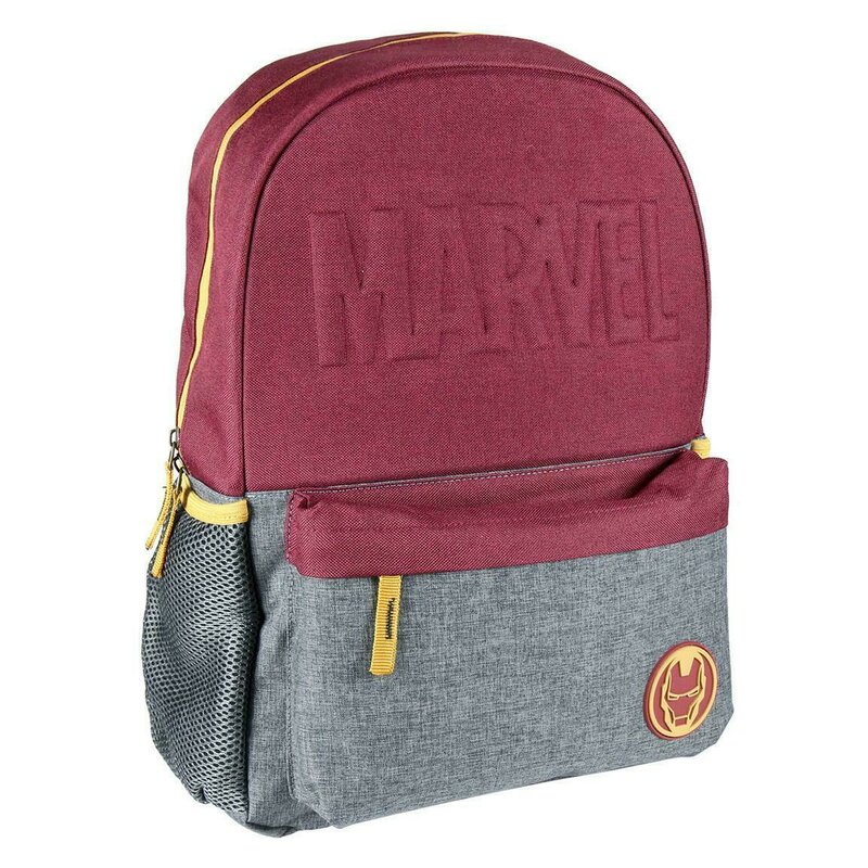 Cerda - rucsac copii iron man cu buzunar frontal, 30x42x13 cm avengers
