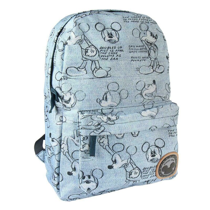 Cerda - rucsac copii cu buzunar frontal, 30x44x12 cm mickey mouse