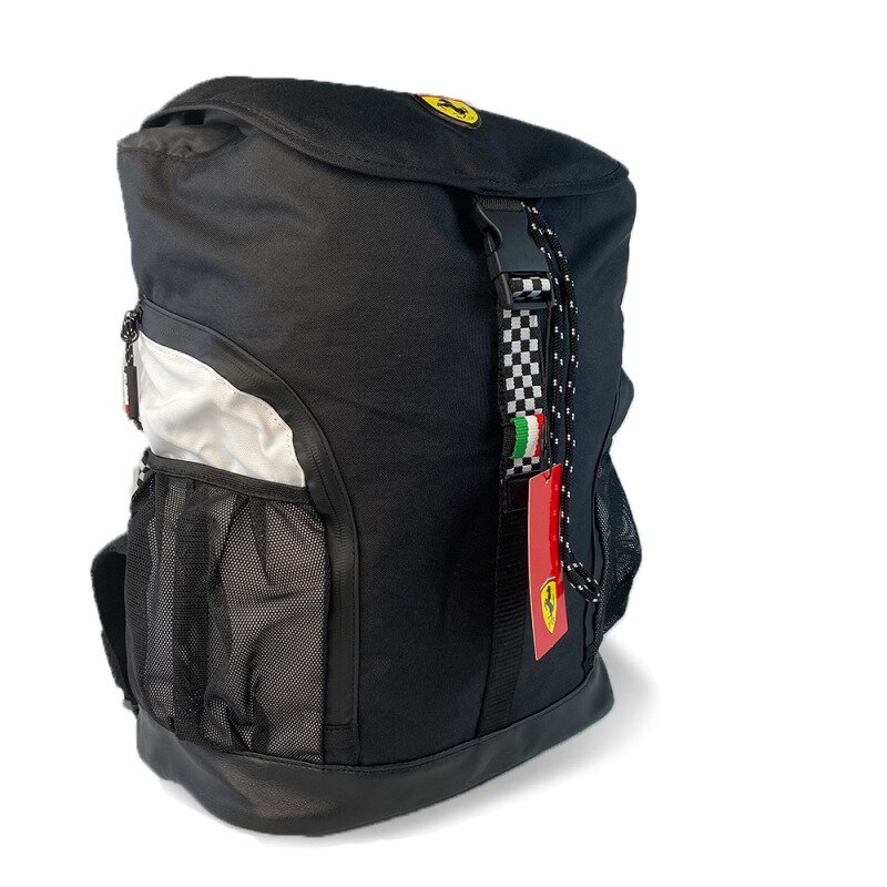 Rucsac cu clapeta Ferrari negru