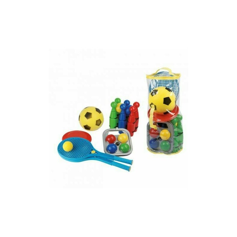 Androni giocattoli - set jucarii pentru sporturi de exterior , in rucsac