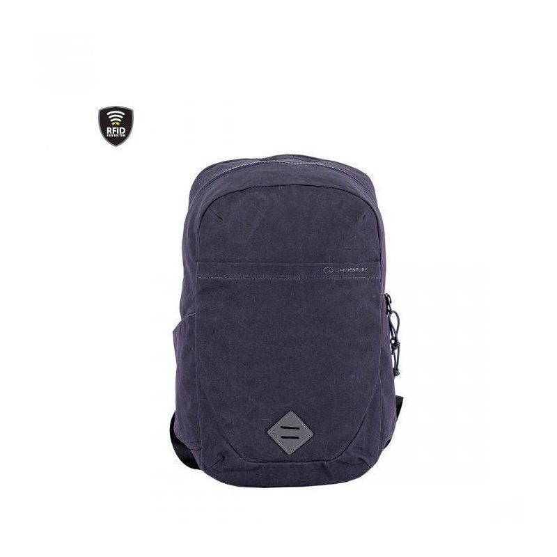 Lifeventure - rucsac cu protectie rfid kibo 22l, navy