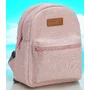 Rucsac pentru copii, FreeON, Small animals, Cu doua compartimente, Cu bretele reglabile, Deminsiune 21 x 9 x 27 cm, Dusty Pink - 2
